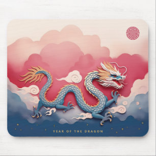 Year of the Dragon Customizable Mouse Mat