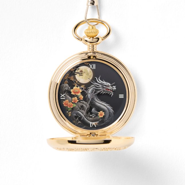 Year of the Dragon *FALL Pocket Watch (Front)