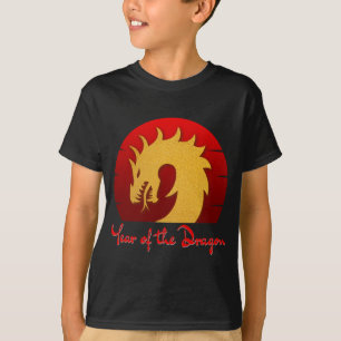 YEAR OF THE DRAGON GOLD RED T-Shirt