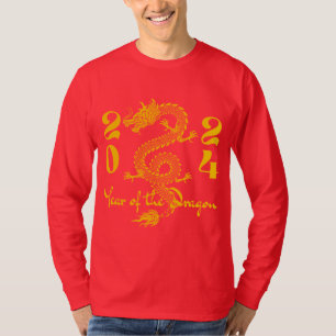 Year of the Dragon Gold T-Shirt