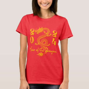 Year of the Dragon Gold T-Shirt