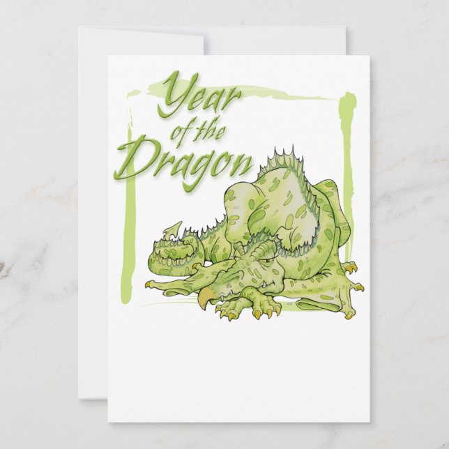Year of the Dragon Invitation (Front)