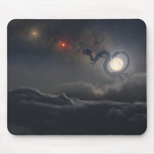 Year of the Dragon (Night) Mousepad (Front)
