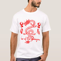 Year of the Dragon Red