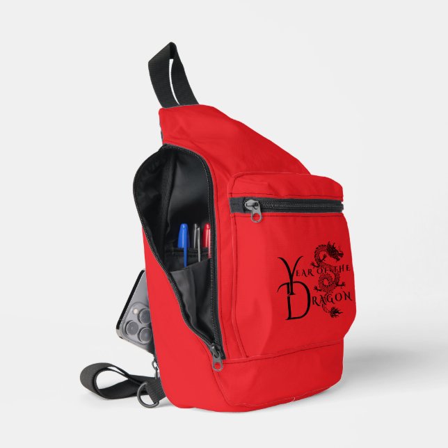 Year of the dragon sling bag (Open)