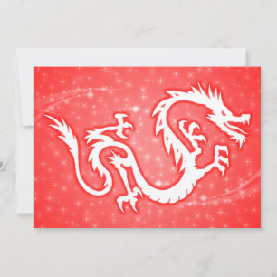 year of the dragon starshine invitation