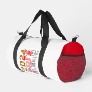 Year of the Dragon Year 2024 Chinese zodiac Duffle Bag
