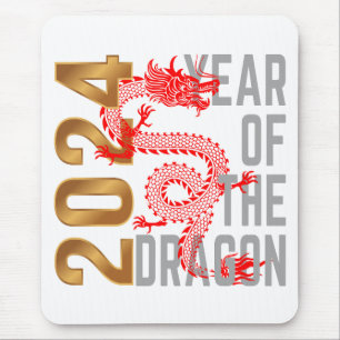Year of the Dragon Year 2024 Chinese zodiac Mouse Mat