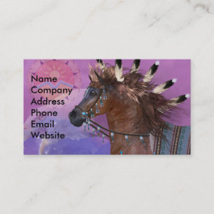Year of the Eagle Horse Business Card