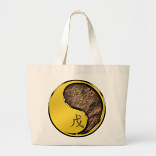 Year of the Earth Dragon Large Tote Bag