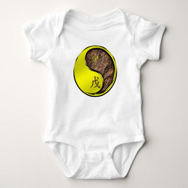 Year of the Earth Monkey Baby Bodysuit (Front)
