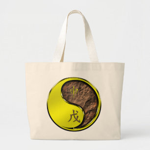 Year of the Earth Monkey Large Tote Bag