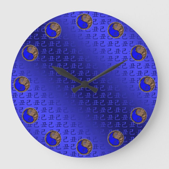Year of the Earth Ox Large Clock (Front)