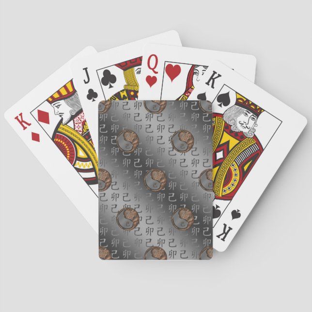 Year of the Earth Rabbit Playing Cards (Back)