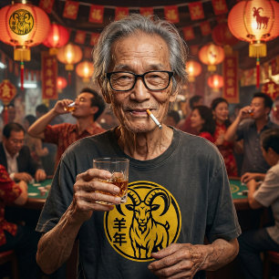 Year Of The Fire Goat 2027 Chinese New Year Shirt 