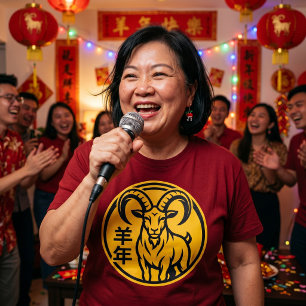Year Of The Fire Goat 2027 Chinese New Year Shirt 