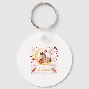 Year Of The Fire Horse 2026 Festive Chinese New Ye Key Ring