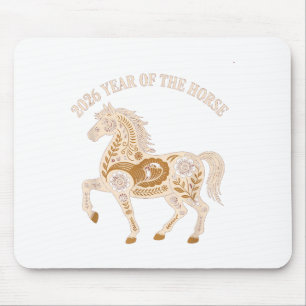 Year Of The Fire Horse 2026 Festive Chinese New Ye Mouse Mat