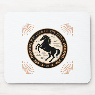 Year Of The Fire Horse 2026 Festive Chinese New Ye Mouse Mat
