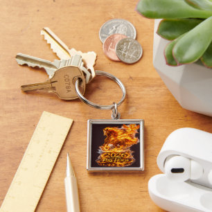 Year of the Fire Horse 2026 Key Ring