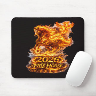 Year of the Fire Horse 2026 Mouse Mat