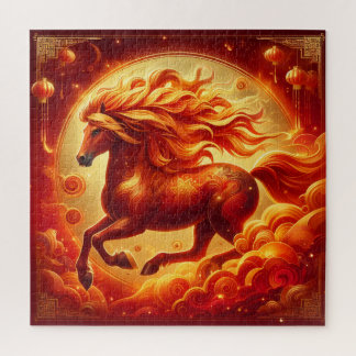 Year of the Fire Horse Jigsaw Puzzle