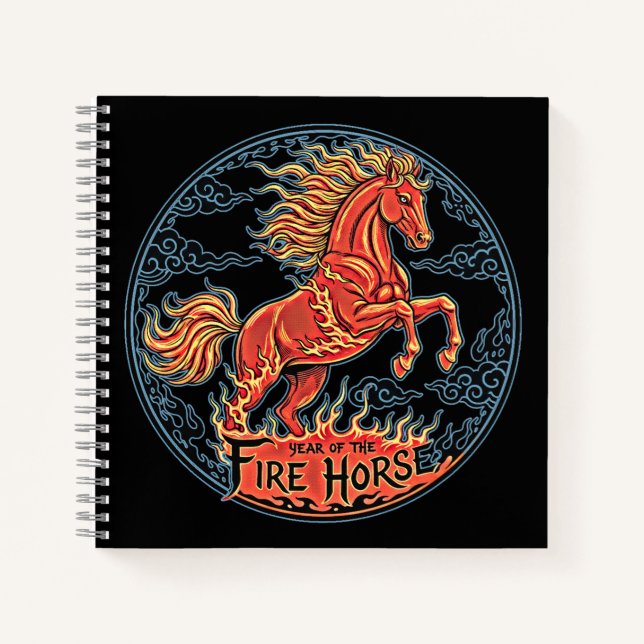 Year of the Fire Horse Journal (Front)
