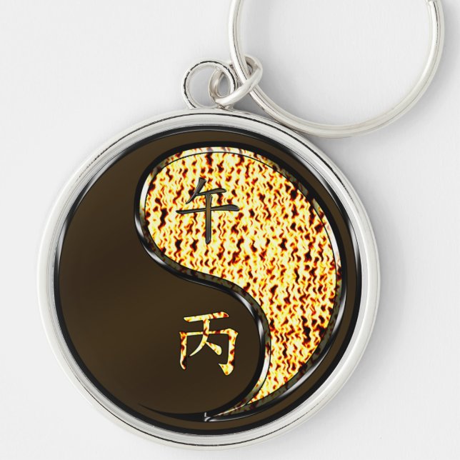 Year of the Fire Horse Key Ring (Front)