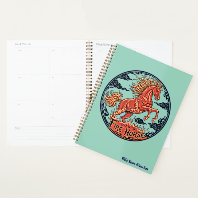 Year of the Fire Horse Planner (Display)