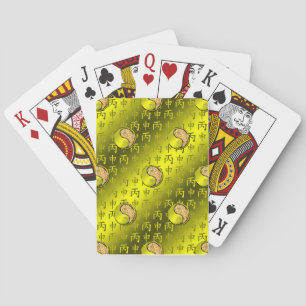 Year of the Fire Monkey Playing Cards