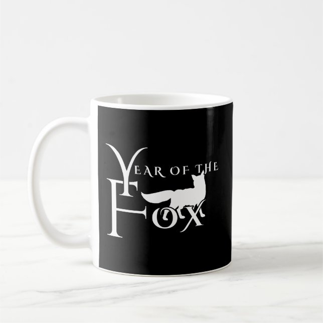 Year of the fox coffee mug (Left)