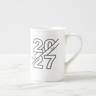 Year of the Goat 2027 Bone China Mug