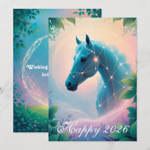 Year of the Goat 2027 Holiday Card