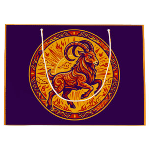 Year Of The Goat 2027 Lunar New Year Large Gift Bag