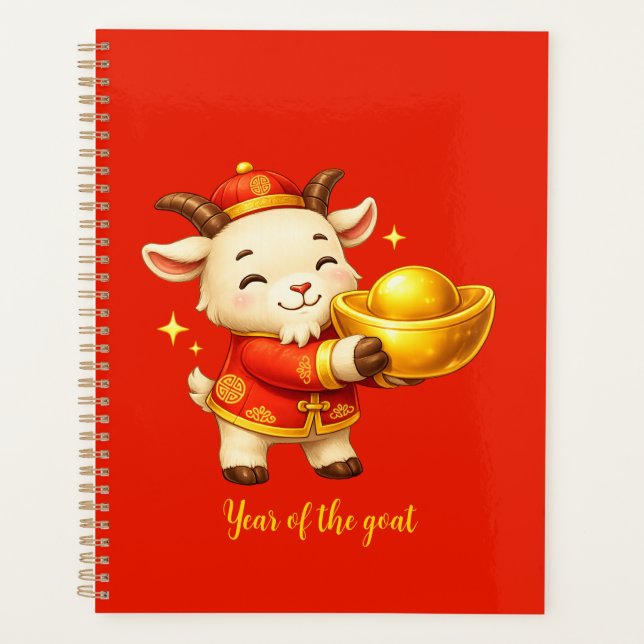 Year of the goat planner (Front)