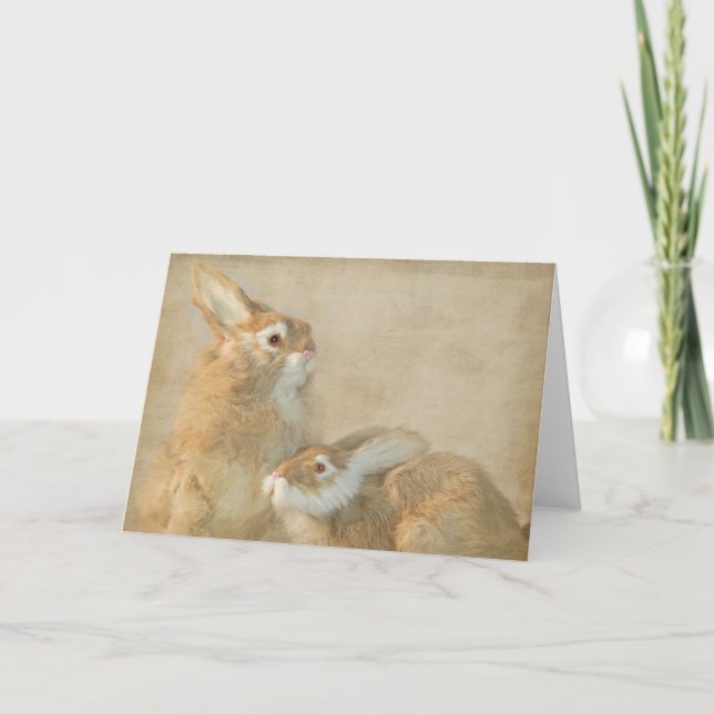 Year Of The Hare Holiday Card (Front)