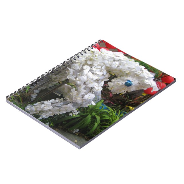 Year of the Horse | 春節馬 ... Chinese Flower Topiary Notebook (Left Side)