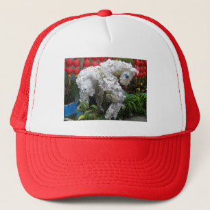 Year of the Horse 春節馬 ... Chinese Flower Topiary Trucker Hat