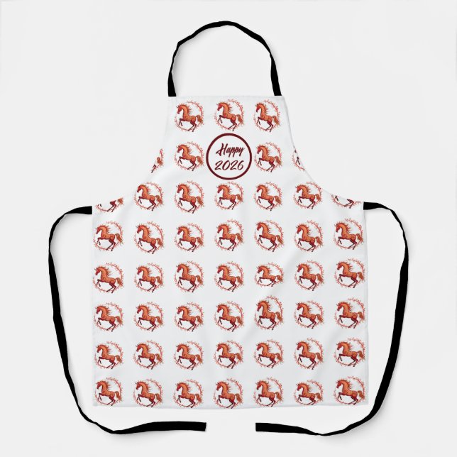 Year of the Horse 2026 Apron (Front)