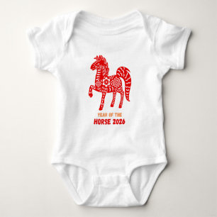 Year of the Horse 2026 Baby Bodysuit