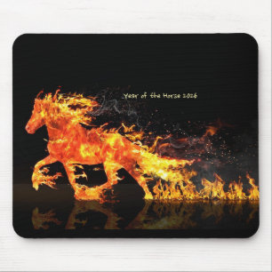 Year of the Horse 2026 (Fire Horse) Mouse Mat