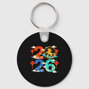 Year Of The Horse 2026 Happy Chinese New Year 2026 Key Ring