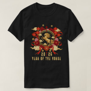 Year of The Horse 2026 Lunar Chinese New Year T-Shirt