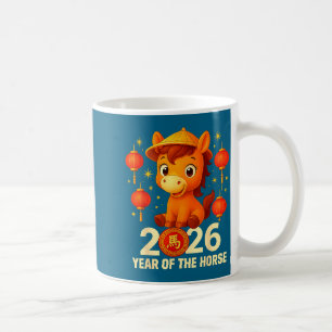 Year Of The Horse 2026 Lunar New Year Chinese New  Coffee Mug