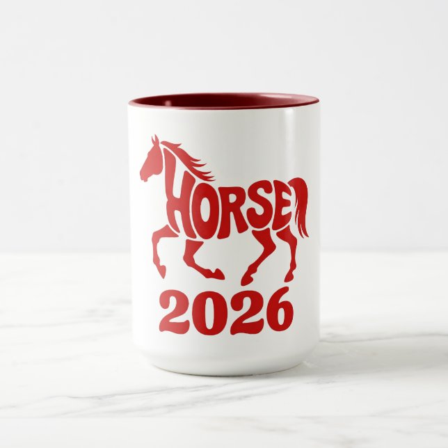 Year of the Horse 2026 Mug (Center)