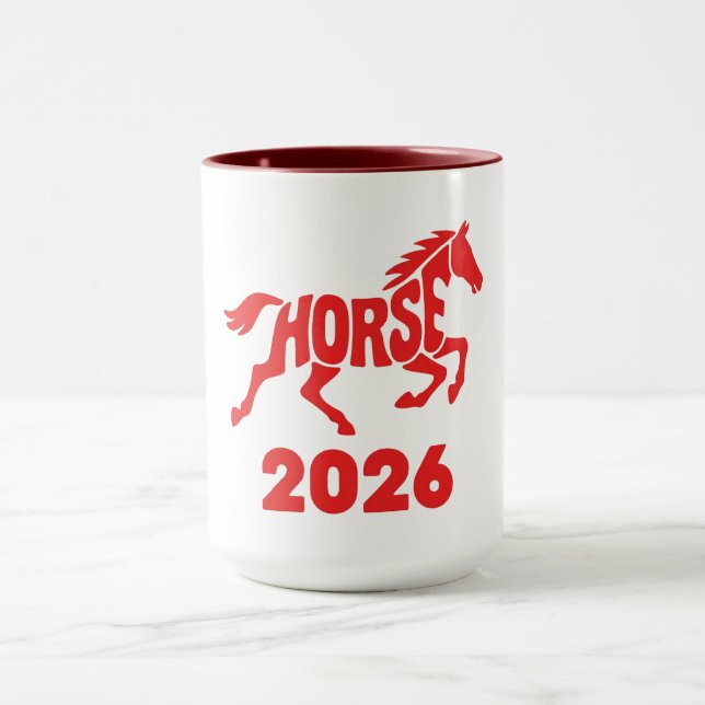 Year of the Horse 2026 Mug (Center)