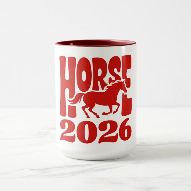 Year of the Horse 2026 Mug (Center)