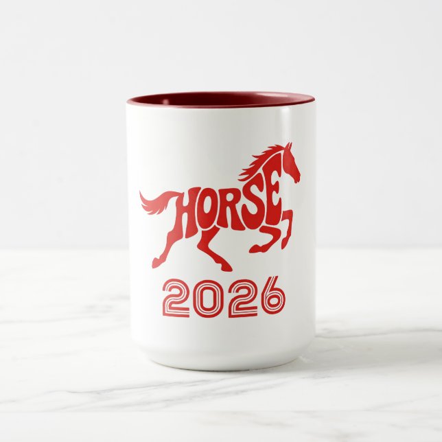Year of the Horse 2026 Mug (Center)