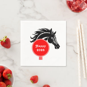 Year of the Horse 2026 Napkin