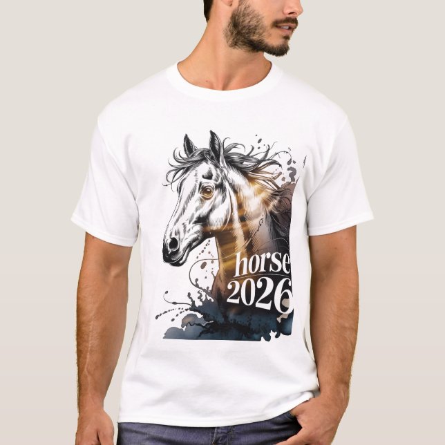Year of the Horse 2026 T-Shirt (Front)